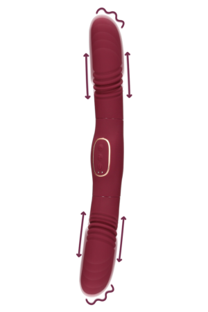 Vibratore a spinta bifacciale - Uva Merlot