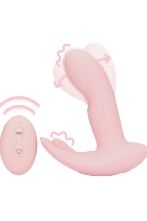Vibratore indossabile per stimolazione manuale con telecomando - Cherry Chiffon