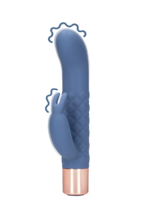 Mini vibratore a forma di coniglio - Blue Horizon