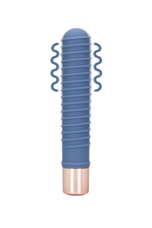 Mini vibratore a coste - Blue Horizon