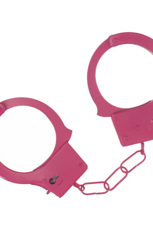 Manette classiche in metallo - Rosa