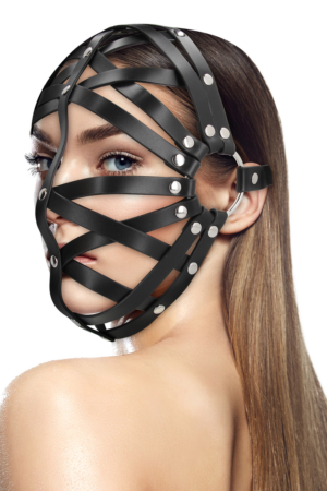 Maschera a gabbia - Nera