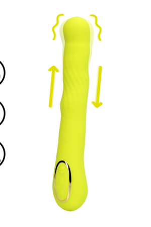 Vibratore Wiggle per il punto G - Lime Passion