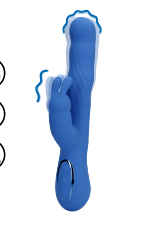 Vibratore Wiggle Rabbit - Jetset Blue