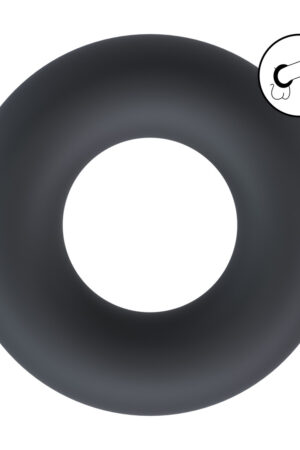Anello per pene in silicone solido - XS - Nero