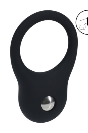 Anello per addestramento al pene in silicone - Taglia S - Nero