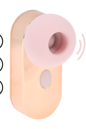 Budsie - Vibratore AirTap a forma di auricolare - Rosa
