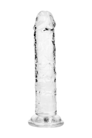 Dildo realistico - 5 / 12,7 cm - Trasparente