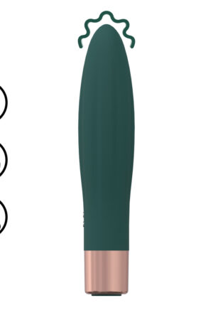 Mini vibratore a proiettile - Verde foresta