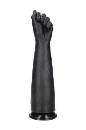Fist of Pleasure XL - Dildo a forma di pugno - 1336 gr / 35 cm - Nero