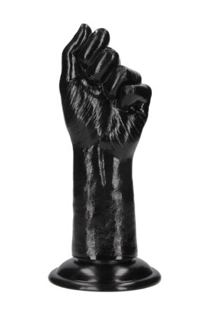 Pugno del Piacere - Dildo a forma di pugno - 569 gr / 21 cm - Nero