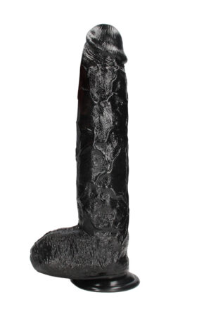 Dildo Gigante Realistico - 2581 gr / 32 cm - Nero