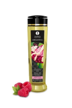 OLIO DA MASSAGGIO BIOLOGICO AL LAMPONE 240 ML