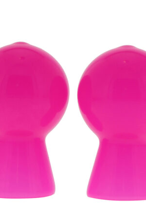 COPPIA DI SUCCHIA CAPEZZOLI ROSA LUCIDO