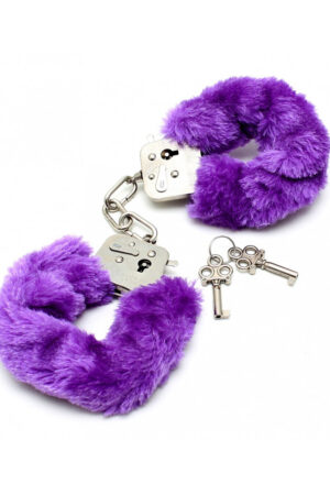 Rimba - Police Handcuffs with Purple Fur