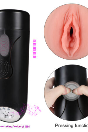 Xise - Masturbatore Vagina Vibrante con Voce Sensuale